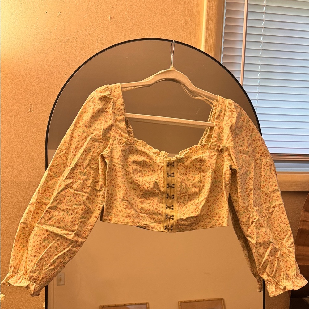 Urban Outfitters floral blouse